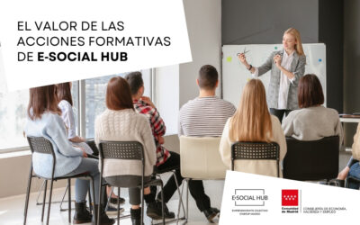 El valor de las acciones formativas de E‑Social Hub