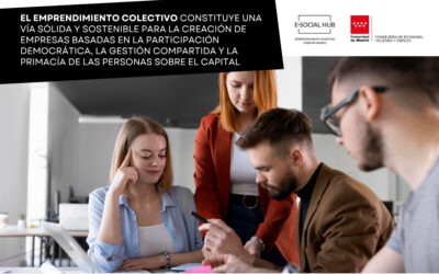 El emprendimiento colectivo constituye una vía sólida y sostenible para la creación de empresas basadas en la participación democrática, la gestión compartida y la primacía de las personas sobre el capital